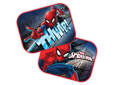 Zasłonki boczne 2 szt 44*35cm SPIDER MAN